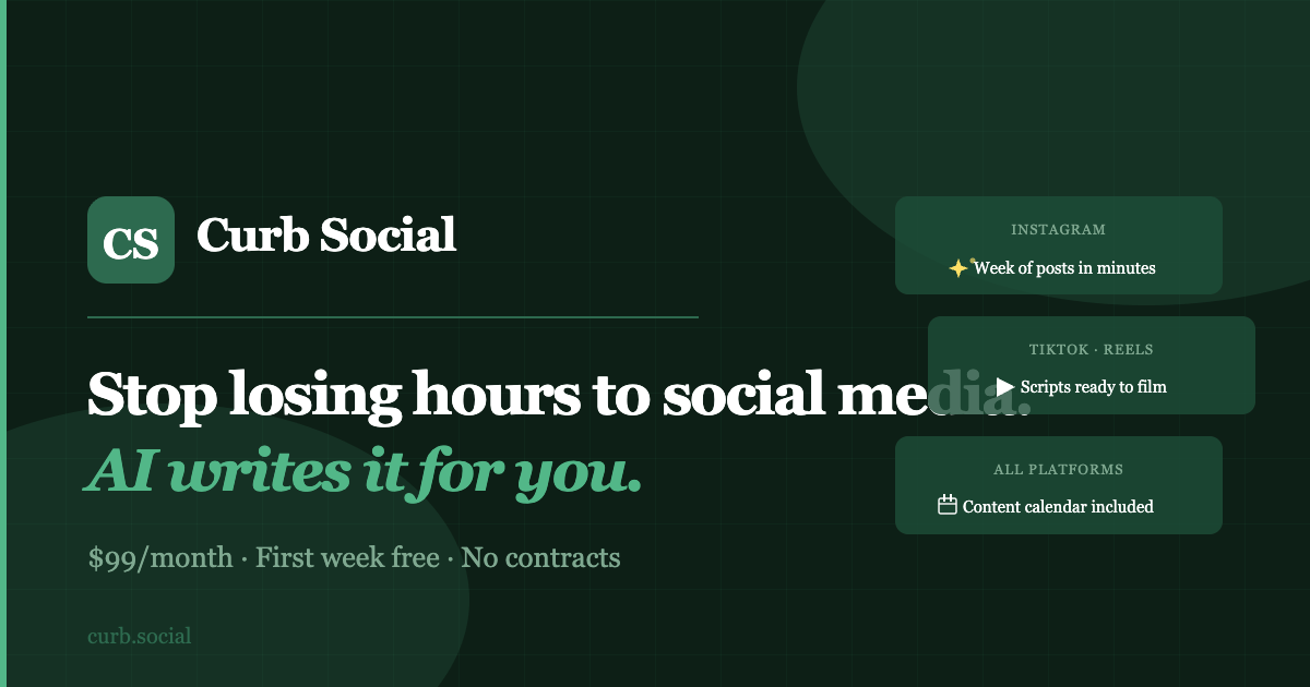 Curb Social screenshot